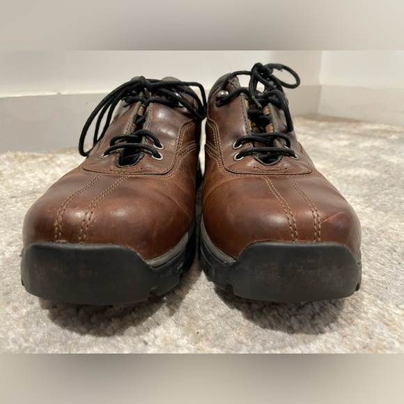 Teva Kenta 6449 Brown Leather Nomadic Oxfords Women's Size 9 Hiking - Picture 4 of 10